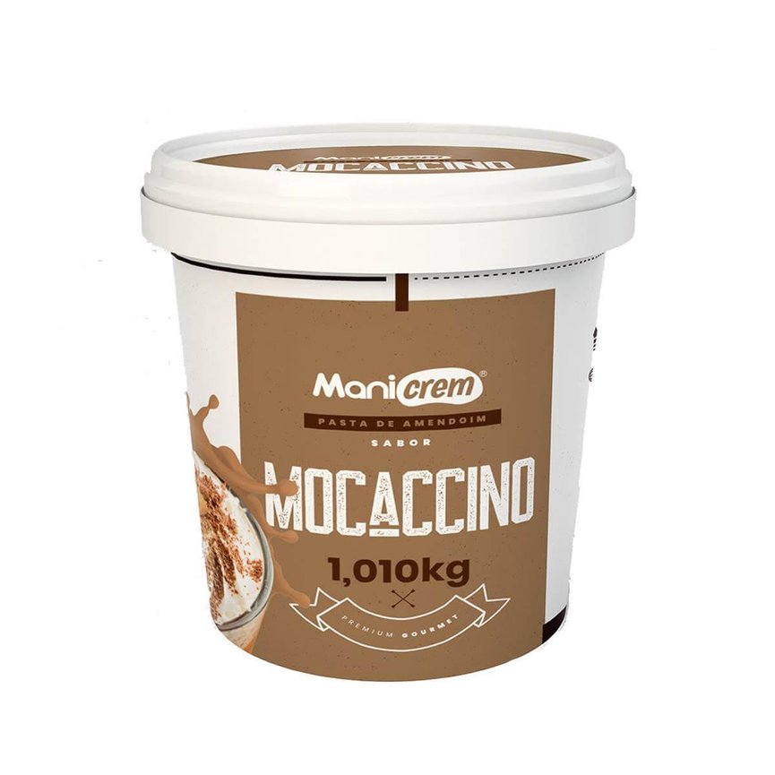 Pasta de Amendoim Manicrem Mocaccino 1,010Kg Pasta de Amendoim Manicrem Mocaccino 1,010Kg