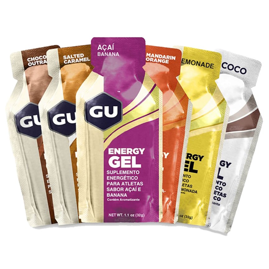 GU Energy Gel Sachê 32g Suplemento Energético GU Energy Gel Sachê 32g Suplemento Energético