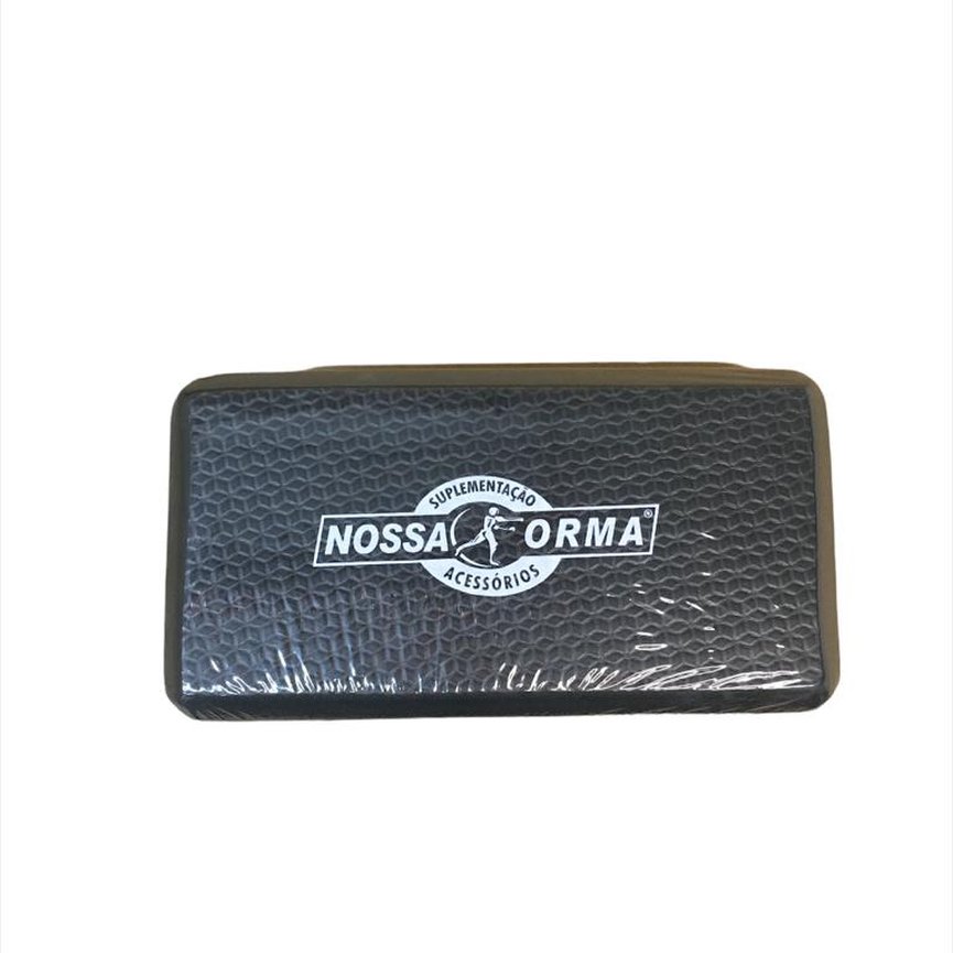 Bloco de Yoga e Pilates em EVA 22x11x10cm Preto