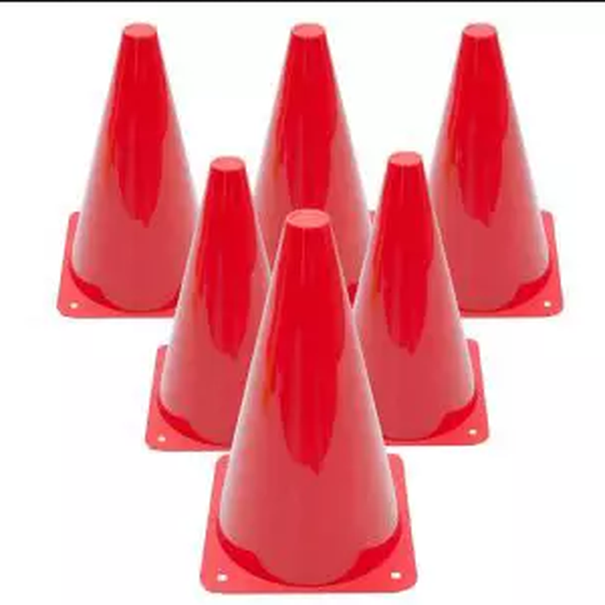 Kit 6 Mini Cones de Agilidade Demarcatórios 24cm Rope Store Kit 6 Mini Cones de Agilidade Demarcatórios 24cm Rope Store
