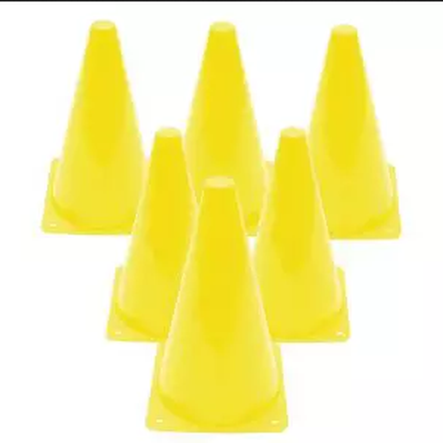 Kit 6 Mini Cones de Agilidade Demarcatórios 24cm Rope Store Kit 6 Mini Cones de Agilidade Demarcatórios 24cm Rope Store
