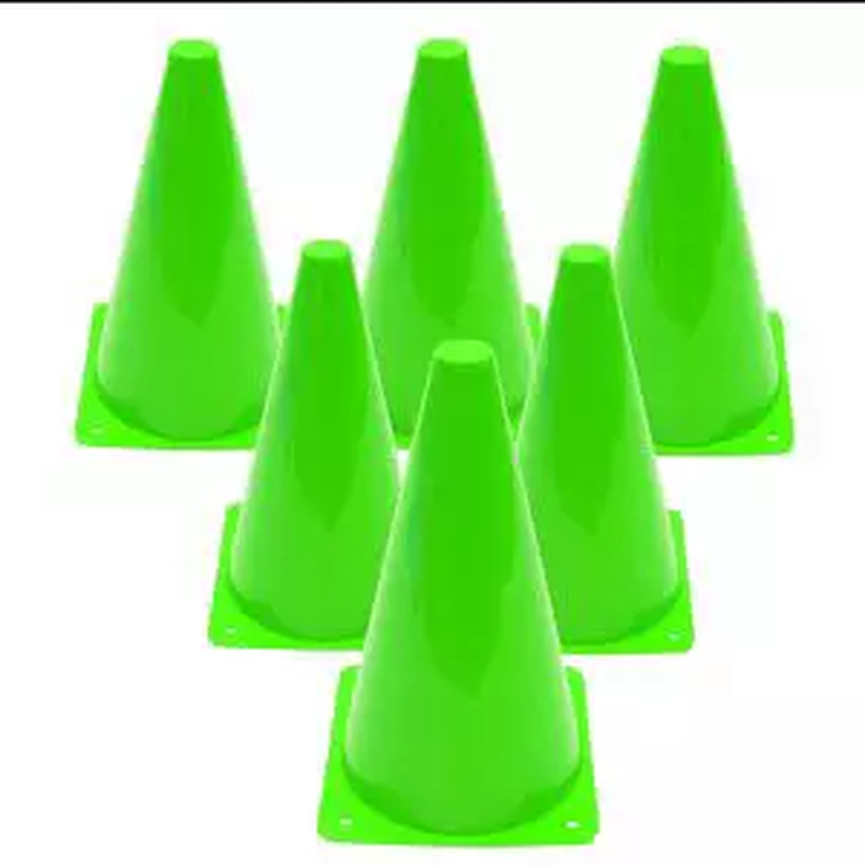 Kit 6 Mini Cones de Agilidade Demarcatórios 24cm Rope Store Kit 6 Mini Cones de Agilidade Demarcatórios 24cm Rope Store