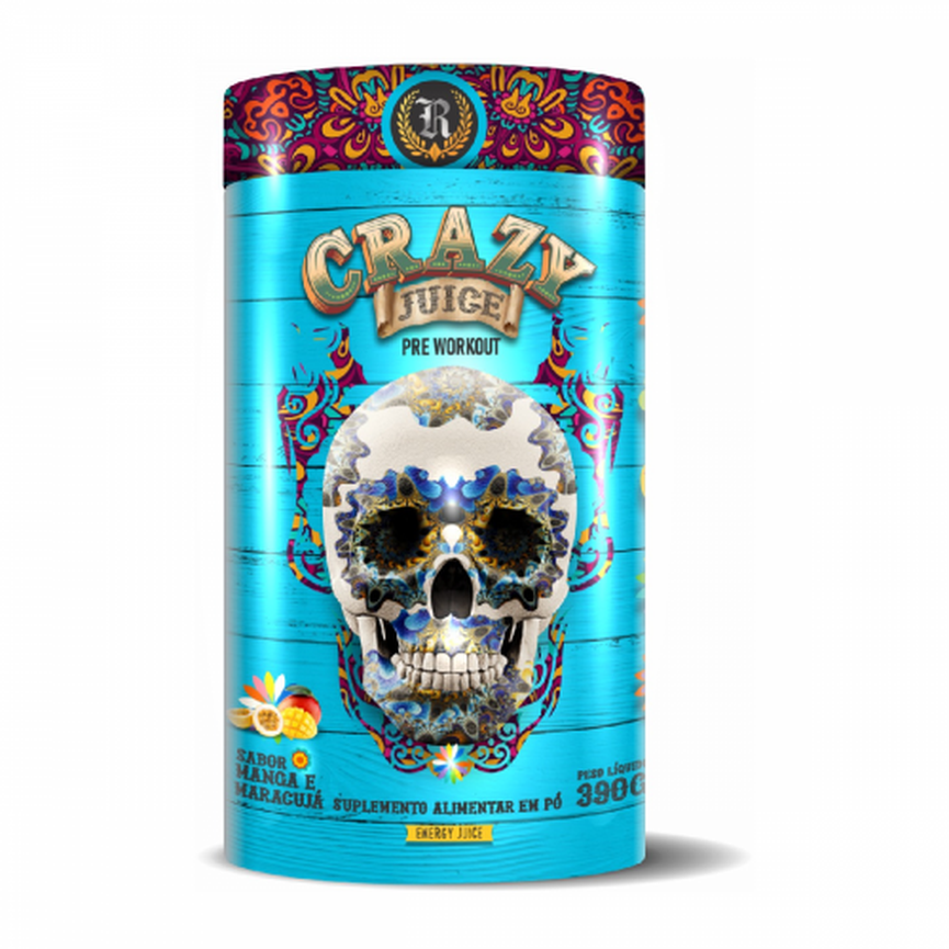 Pré Treino Crazy Juice Pre Workout Represent Nutrition 390g Pré Treino Crazy Juice Pre Workout Represent Nutrition 390g