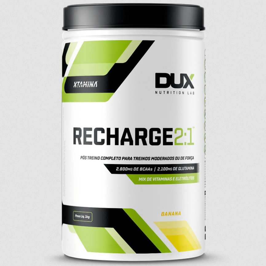 Recharge 2:1 Pós Treino Completo 1Kg Dux Nutrition Recharge 2:1 Pós Treino Completo 1Kg Dux Nutrition