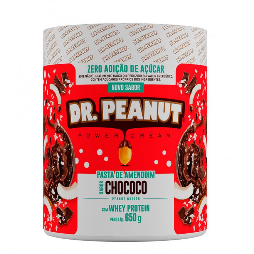Pasta de Amendoim Dr Peanut Chococo 650g Pasta de Amendoim Dr Peanut Chococo 650g