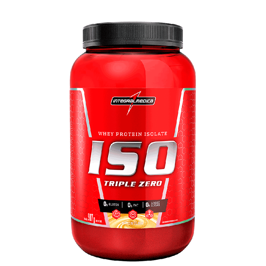 Whey Protein Isolate Iso Triple Zero 900g Integralmedica Whey Protein Isolate Iso Triple Zero 900g Integralmedica