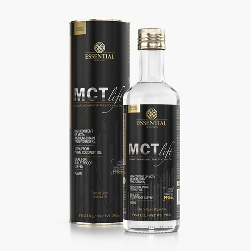 MCT Lift Óleo de Coco 250ml Essential Nutrition MCT Lift Óleo de Coco 250ml Essential Nutrition