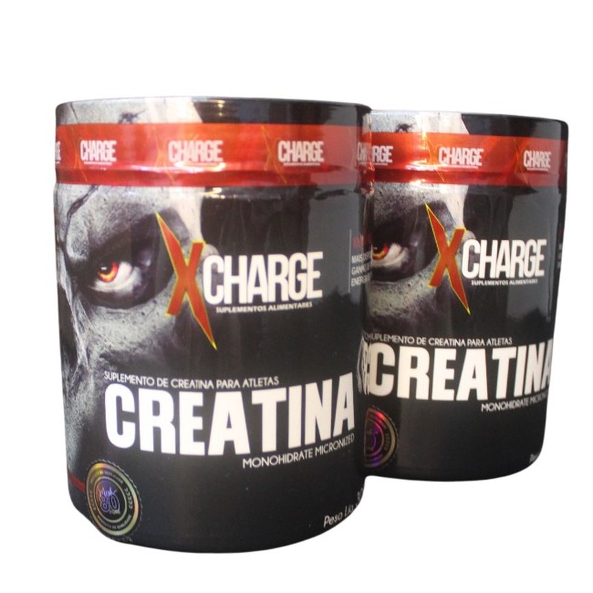 Kit 2x Creatina 300g Xcharge Monohidratada Micronizada Kit 2x Creatina 300g Xcharge Monohidratada Micronizada