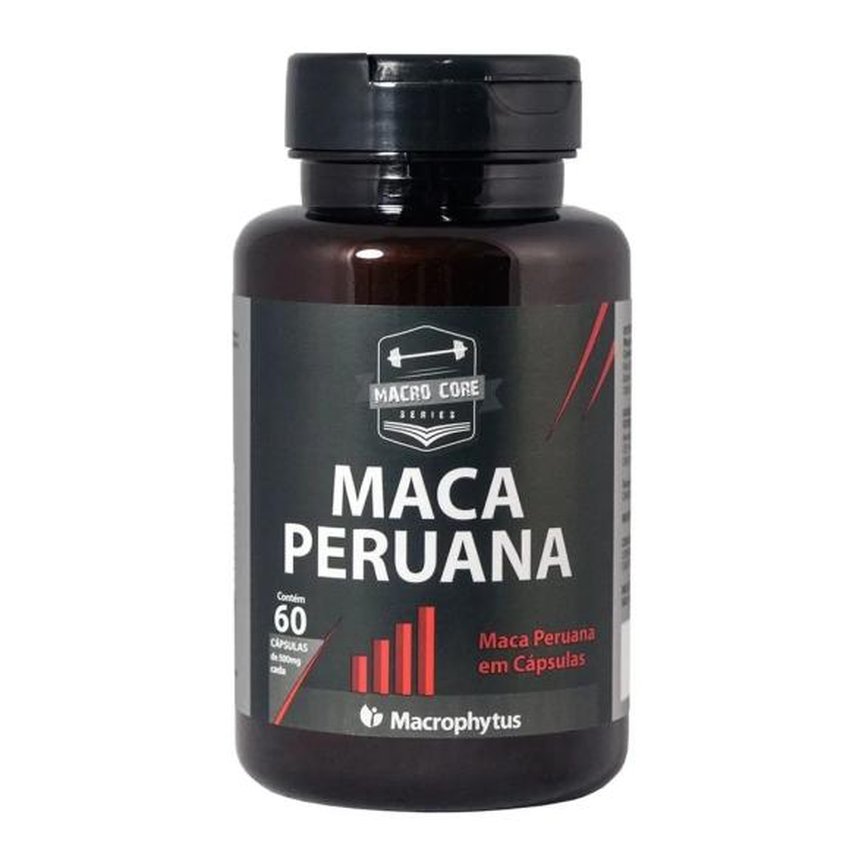 Maca Peruana 500mg 60 Cápsulas Macrophytus Maca Peruana 500mg 60 Cápsulas Macrophytus