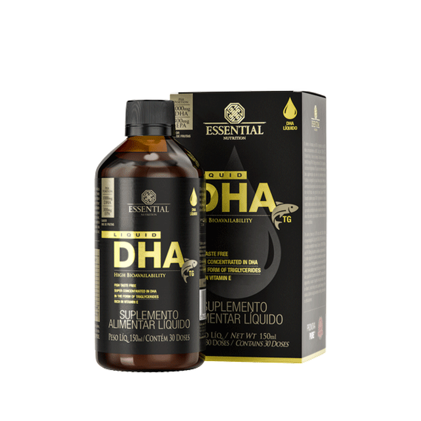 DHA TG  Ômega 3 ultraconcentrado em DHA - Essential Nutrition