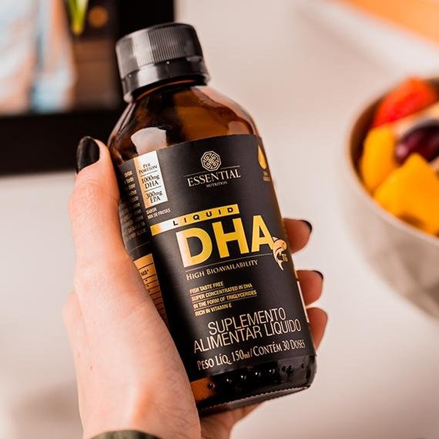 DHA TG  Ômega 3 ultraconcentrado em DHA - Essential Nutrition