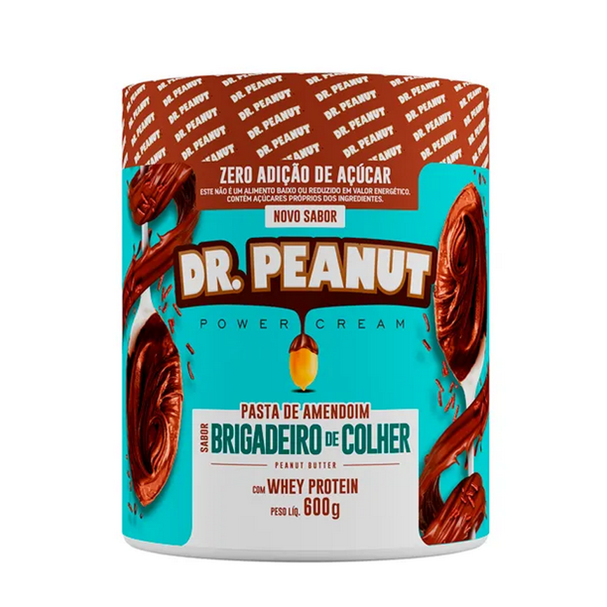 Dr Peanut Butter Brigadeiro De Colher Whey Protein. Gluten Free. No Sugar.