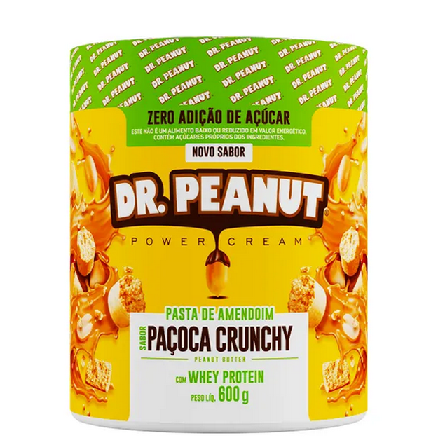Pasta de amendoim - 600g chocotine Dr Peanut - Trecos Para Casa