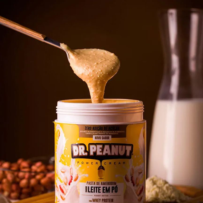 Pasta De Amendoim Leite em Pó - 600g – Dr. Peanut - MUV
