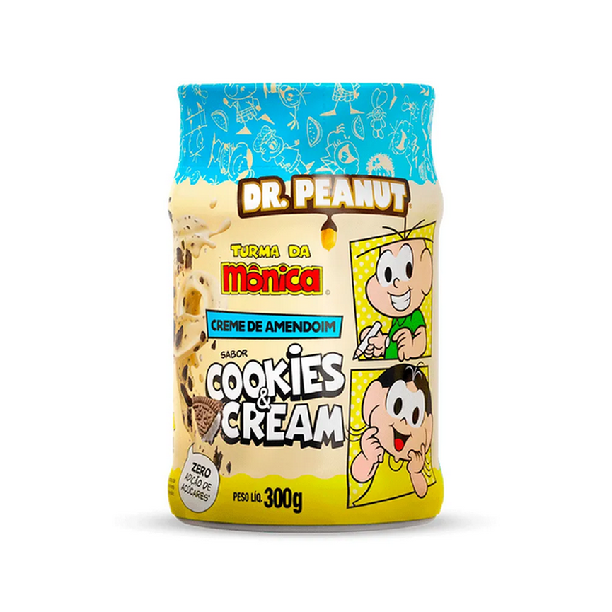 Pasta Amendoim Cookies Cream 600g - WheyPeanut