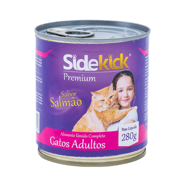 Ra o mida Sidekick Lata para Gatos Adultos Peixe 280g