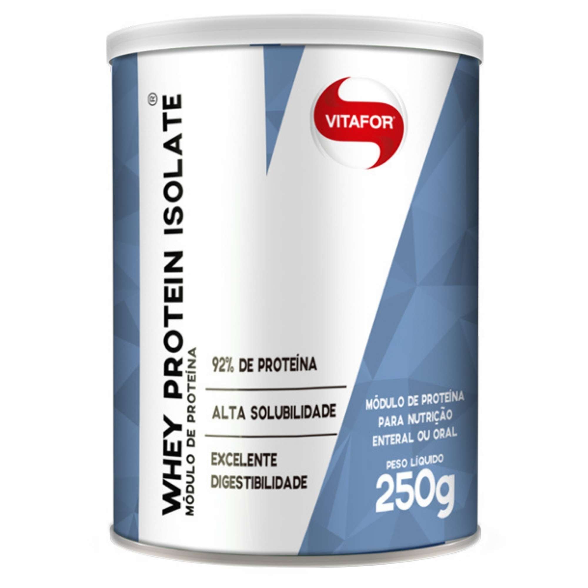 Whey Protein Isolate 250g Vitafor Nutrimil Nutrição
