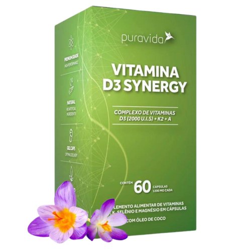 Vitamina D3 Synergy Puravida