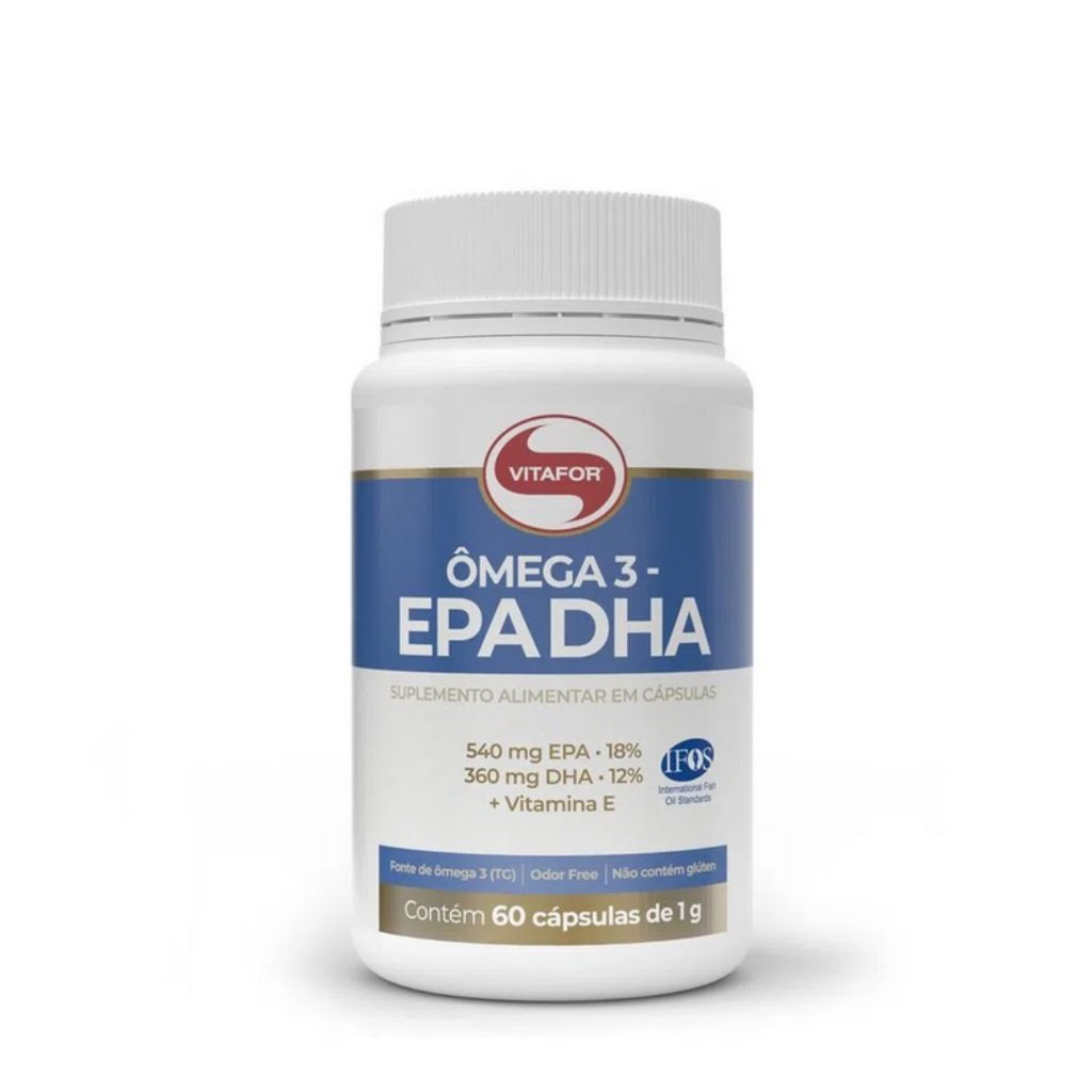 Ômega 3 EPA e DHA Vitafor 60 caps