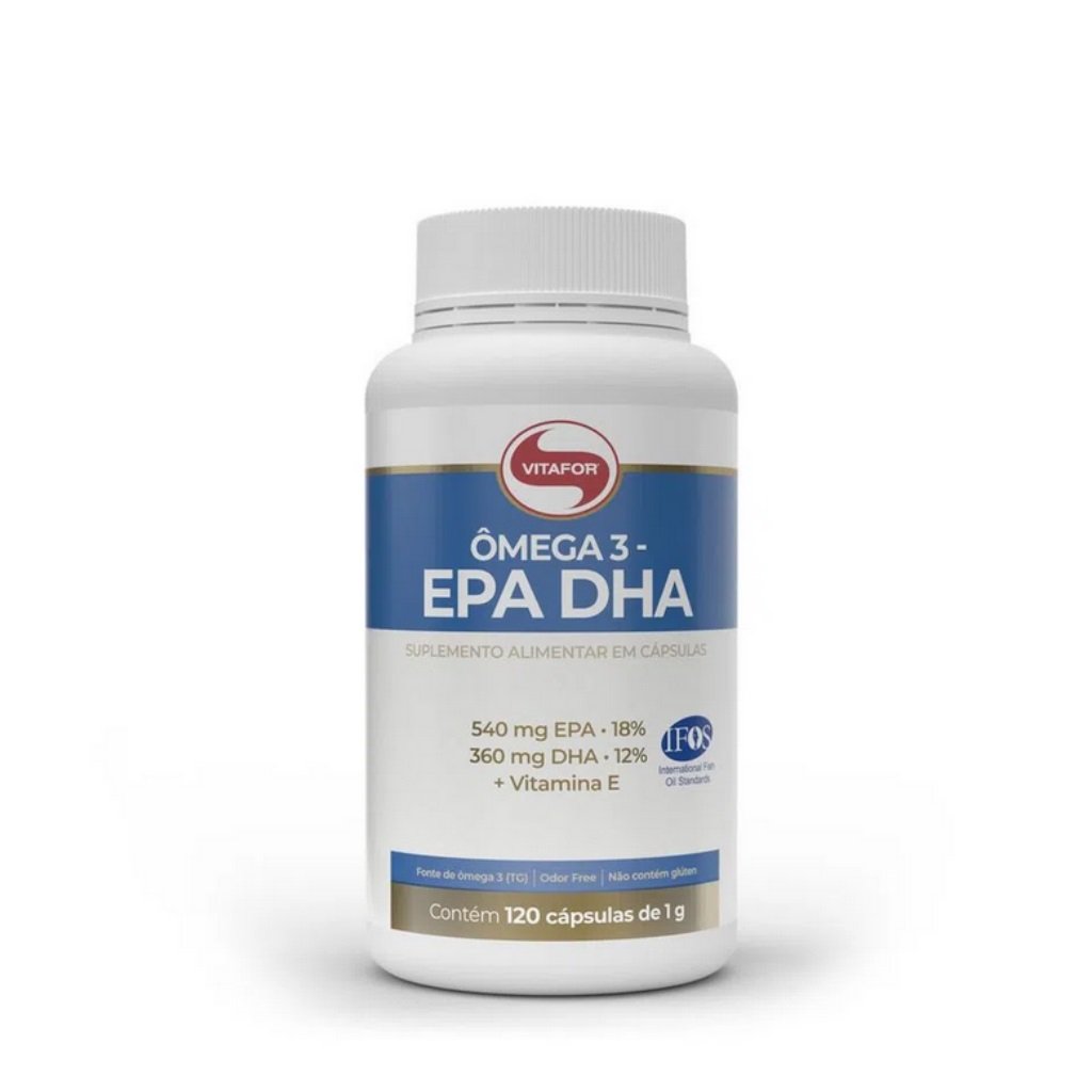 Ômega 3 EPA e DHA Vitafor 120 caps