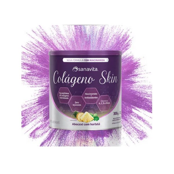 colageno skin 300g abacaxi