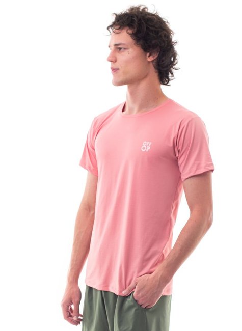 T-SHIRT LISA SEM ESTAMPA - ROSA PINK, Atacado Tshirt