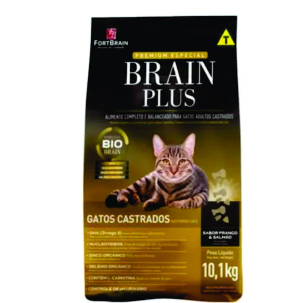 Ração Brain Plus Premium Especial Gatos Filhotes Sabor Frango e Leite -  Nutri Patas