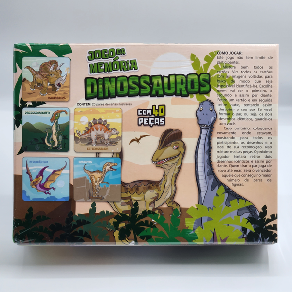 Jogo de Tabuleiro Dinossauro