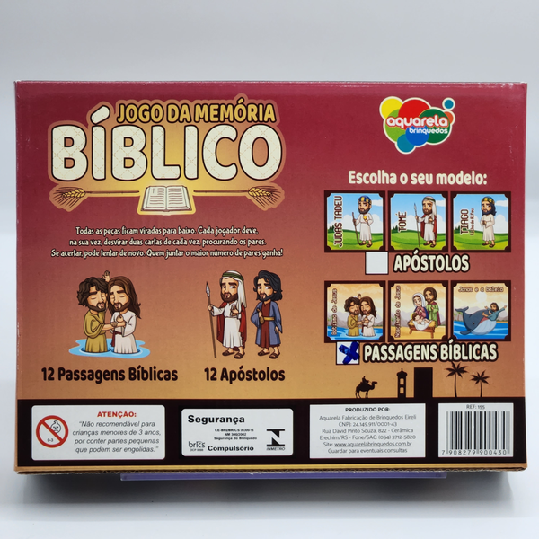Brinquedo Infantil Jogo De Tabuleiro Cartas Dado Bíblico