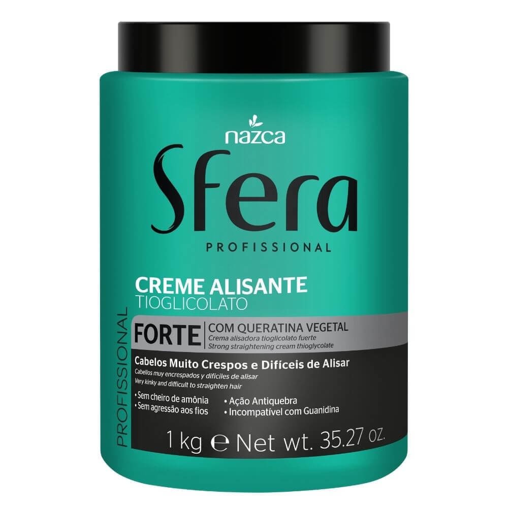 Creme Alisante Forte Sfera Profissional Nazca Kg