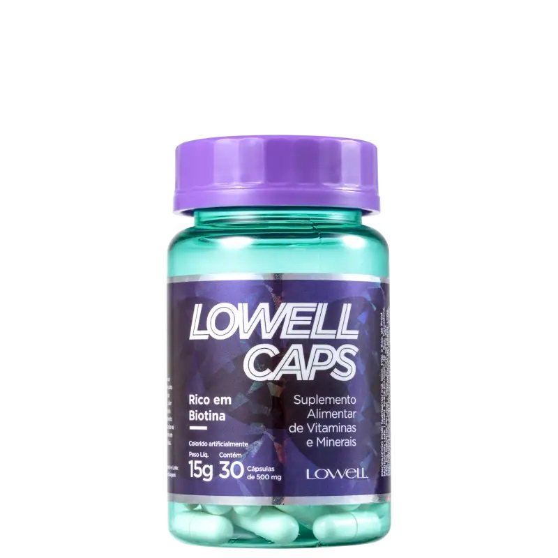 Suplemento Alimentar Vitaminas E Minerais Lowell Caps 15g 30 Cápsulas 2581