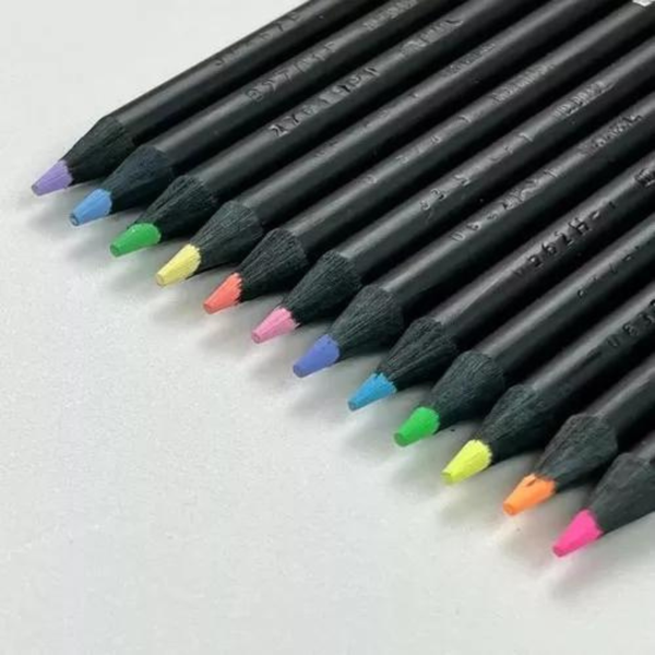 12 EcoLápices color 6Neon + 6Pastel SuperSoft FABER-CASTELL