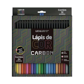 Lápis de cor EcoLápis Faber-Castell SuperSoft com 15 cores neutras