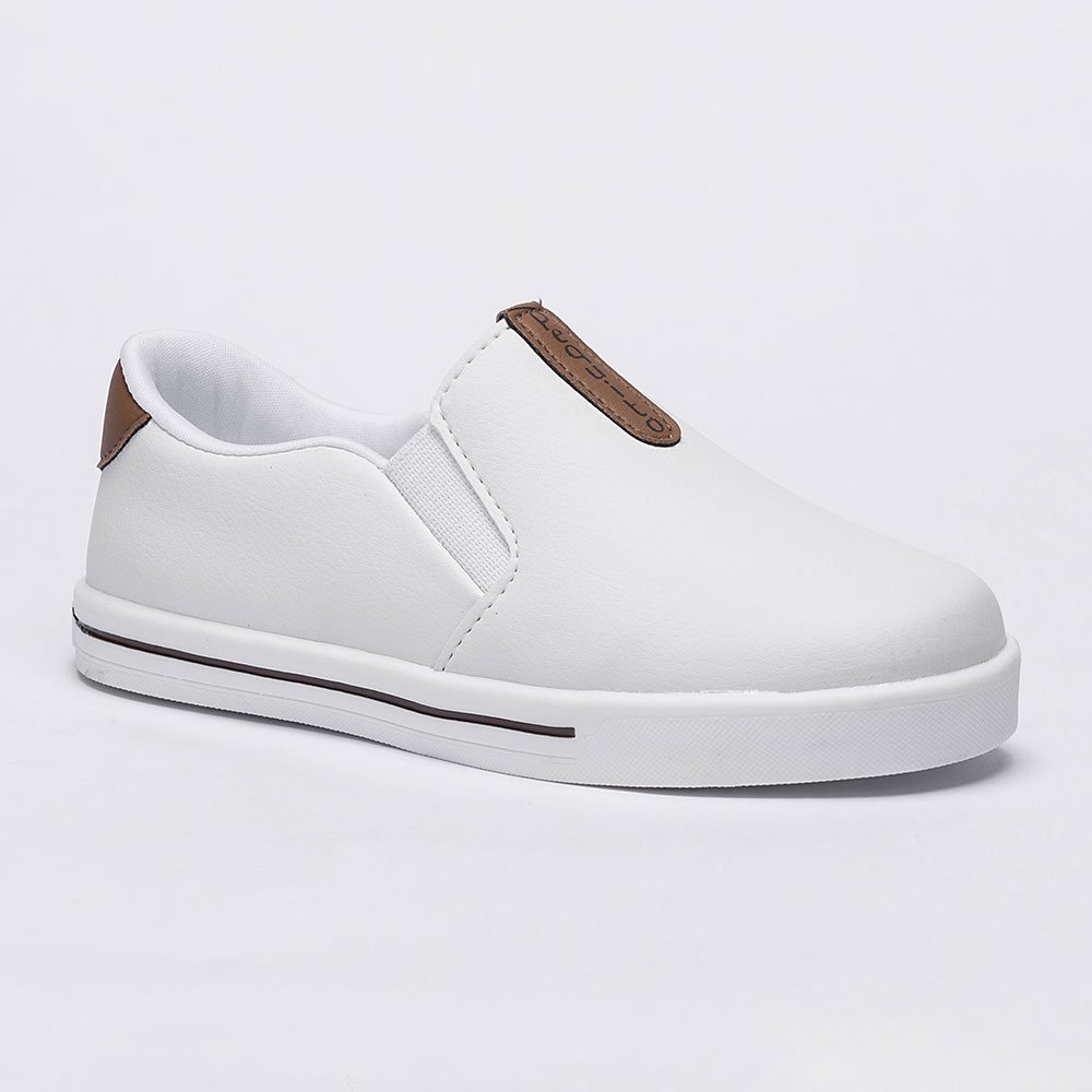 Slip on infantil store branco