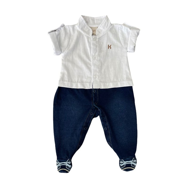 Macacao 2025 jeans bebe