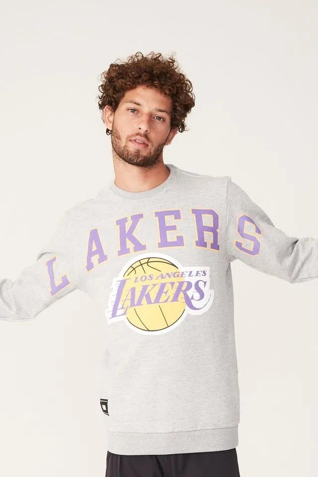 Moletom 2024 dos lakers