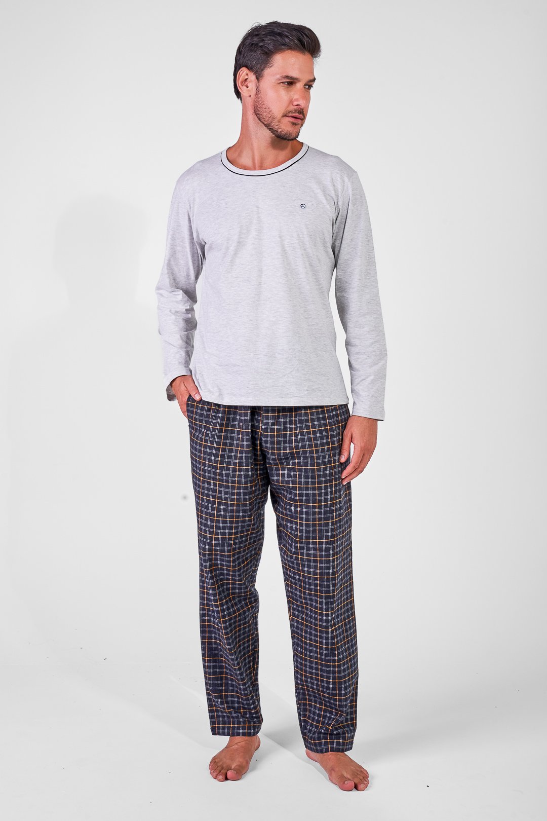 Pijama Masculino Flanela Australia