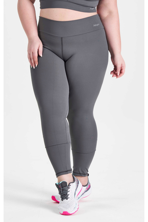 Calça Legging Básica Cinza Escuro - Hipy