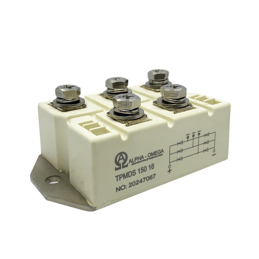 Module Redresseur Monophasé (pont De Diodes) 150A 1600V – Neuf – Pour électronique Puissance