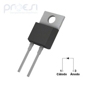 5 Pezzi Diodo A Recupero Rapido RFX10TF6S TO-220 - Componenti Elettronici Nuovi - Foto 3