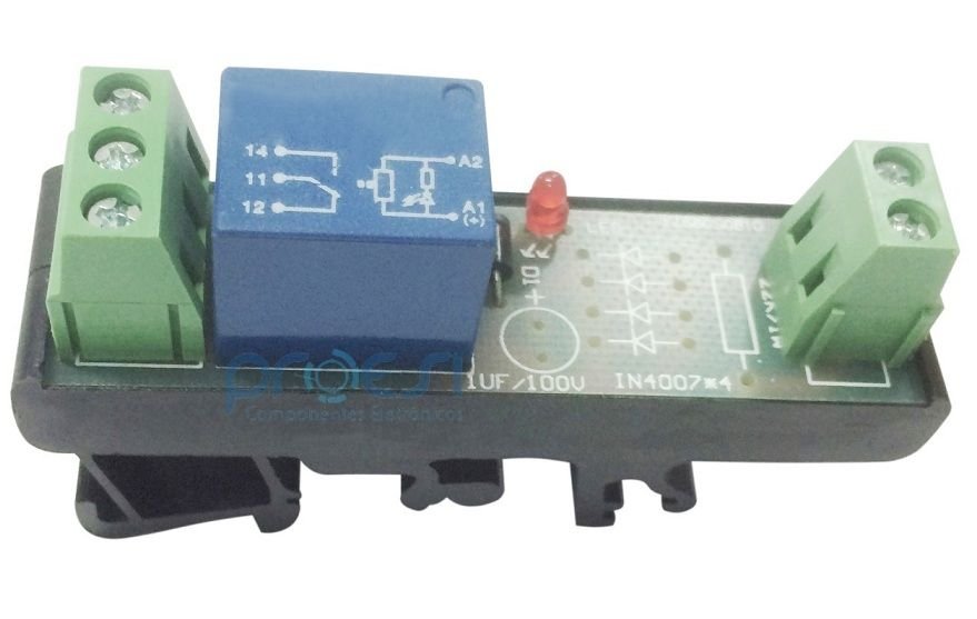 12V DC Universal 1/32 DIN PID Temperature Controller - Blue Display, Works With SSR Or Relay