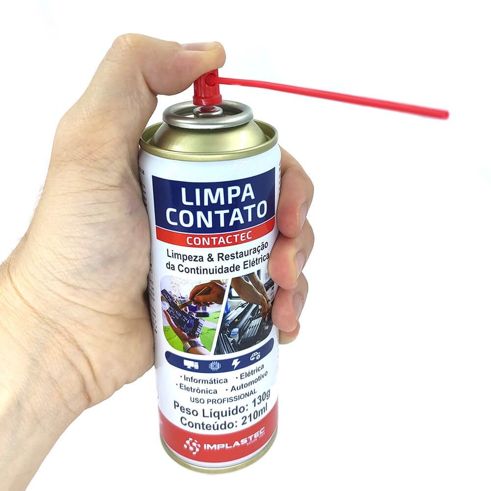 Spray Limpa Contato 210ml | Limpeza e Restauração do contato