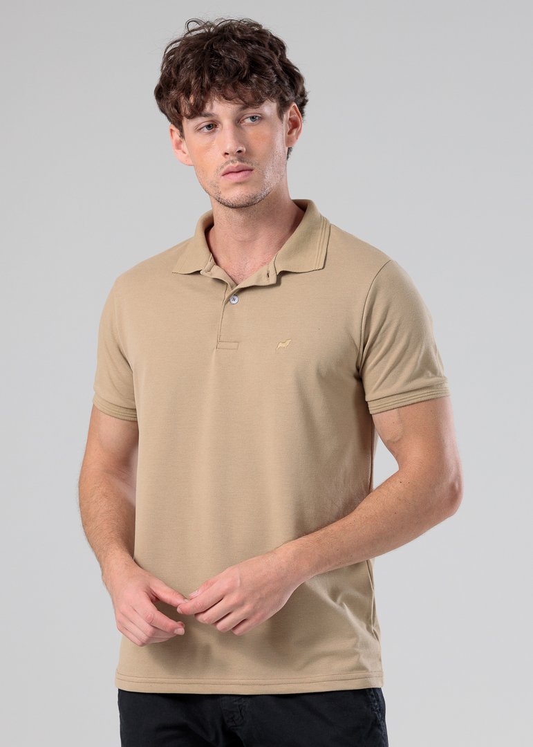 Camisa cheap polo beige