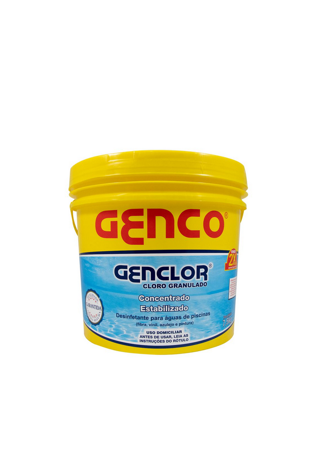 cloro granulado estabilizado genco genclor 7 5kg