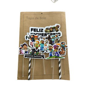 Bolo minecraft feminino  Bolo minecraft, Bolo, Parabéns