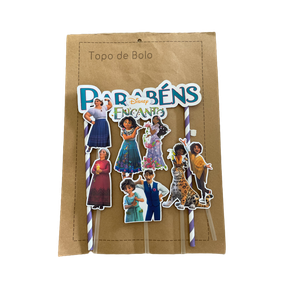 Topo de Bolo Harry Potter Kids - 4 Itens - Extra Festas