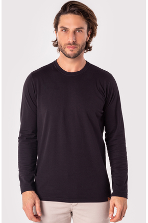 camiseta preta manga longa masculina 01