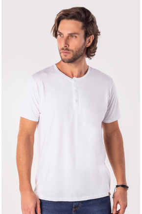 camisa henley branca masculina 01