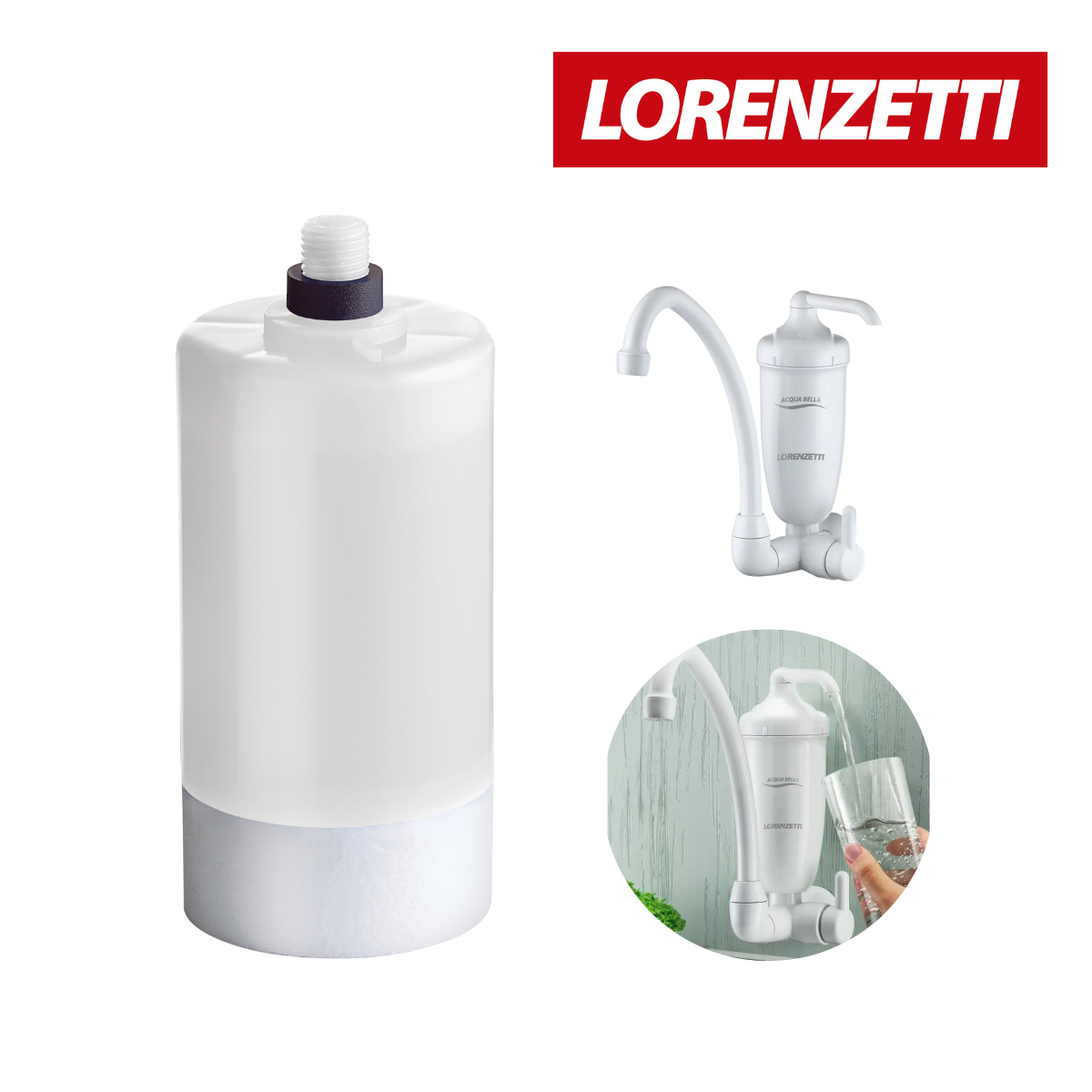 filtro purificador de agua lorenzetti acqua bella e vitale 1