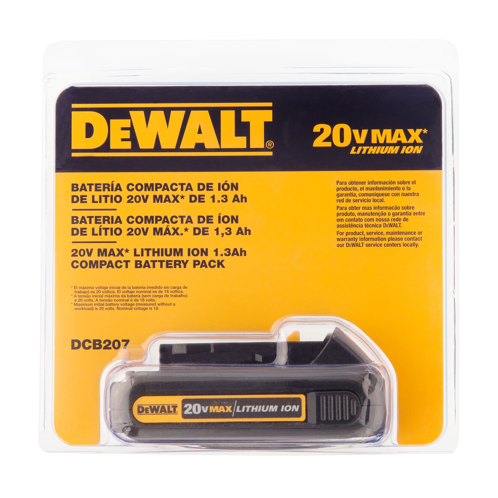 Dewalt 20v max lithium on sale ion battery dcb207